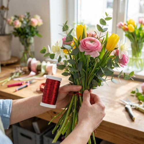 Deko Basteldraht für kreative Floristik Projekte | Floristik24.de