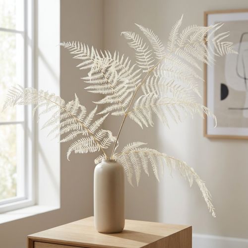 Artikel Getrockneter Farn Deko gebleicht Brackenfarn H75cm 10 St