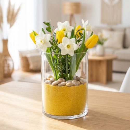 Farbsand  0,5mm Gelb 2kg | Floristik24.de