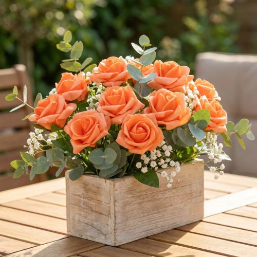 Artikel Foam Rose Ø4,5cm Orange 36 St