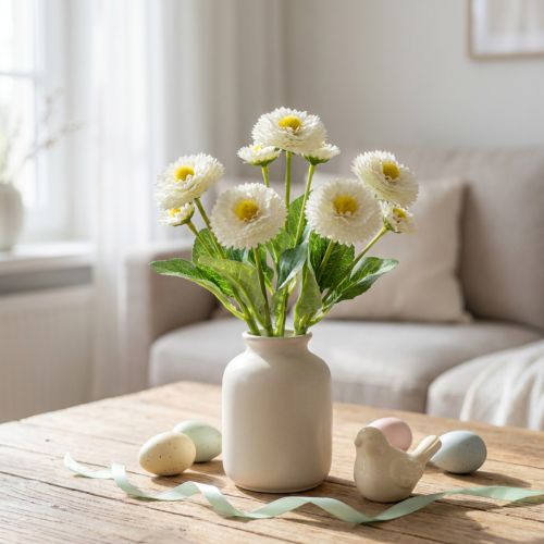Bellisbund Weiß 22cm 4St | Floristik24.de