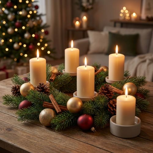Tannenzweige künstlich 36 Stück für Weihnachtsdeko