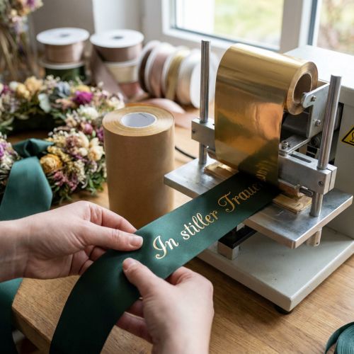 Artikel Prägefolie Gold 120mm x 50m