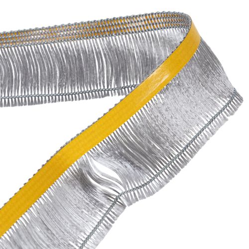 Franse Silber selbstklebend Haarfransen Band 25m | Floristik24.de