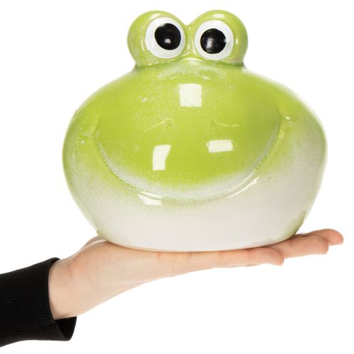 Artikel Frosch Dekofigur süße Keramik Figur für Wohnzimmer Tischdeko 18cm