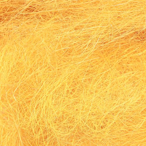 Floristik24 Frühlingsdeko, Sisal Gelb, Sisal-Wolle 300g