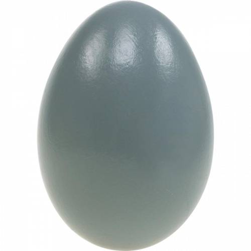 Gänseeier Grau Ausgeblasene Eier Osterdeko 12St