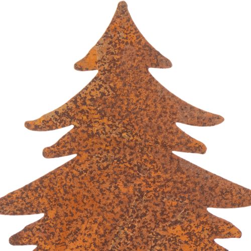 Gartenstecker Edelrost Hirsch Deko Stern Tanne H10/15cm 3 St | Floristik24.de