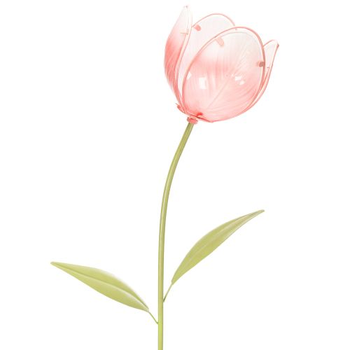 Gartenstecker Blume Dekorative Tulpe für Blumenbeete und Rabatten 94cm