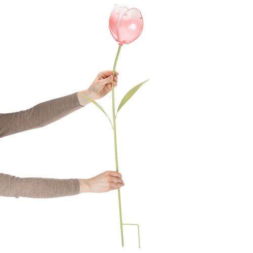 Gartenstecker Blume Dekorative Tulpe für Blumenbeete und Rabatten 94cm | Floristik24.de