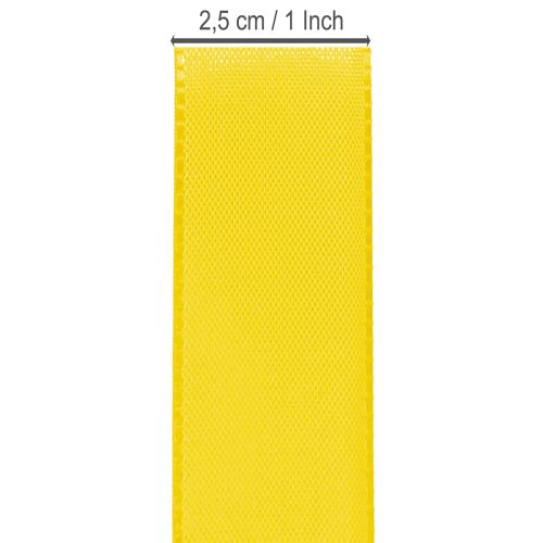 Artikel Geschenk- und Dekorationsband 25mm x 50m Gelb