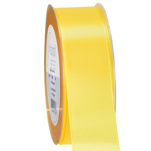 Floristik24 Geschenk- und Dekorationsband 40mm x 50m Gelb