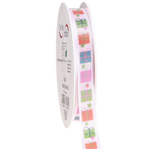 Artikel Geschenkband mit Päckchen Band Weihnachten 15mm 18m