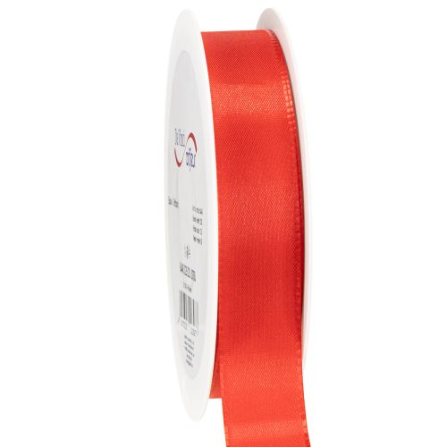 Artikel Geschenkband und Dekoband Taftband Rot 25mm 50m