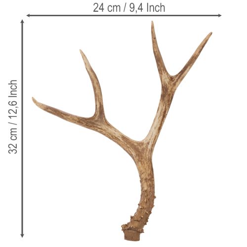 Künstliches Geweih naturgetreu