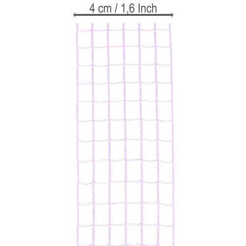 Gitterband lila 4,5 cm Dekoband Rolle für kreative Bastelarbeiten 10m | Floristik24.de