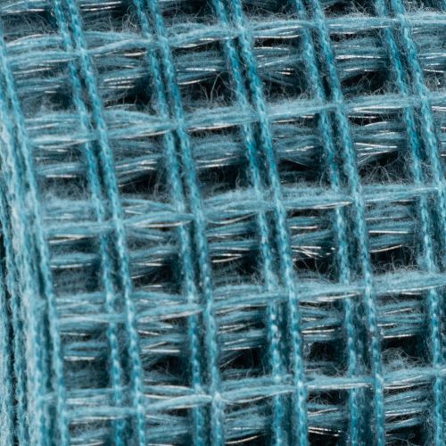 Dekoband Gitterband 4,5 cm breit in Blau für Bastelprojekte 10m | Floristik24.de