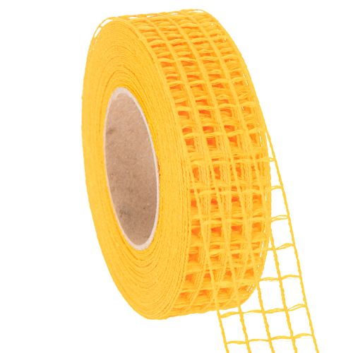Gitterband Dekoband Bunt sortiert 3cm x 10m 7St | Floristik24.de