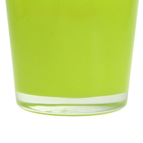 Floristik24 Glasübertopf Hellgrün Ø11,5 H11cm
