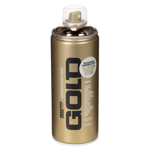 Farbspray Kupfer Chrom Effekt für kreative Projekte Montana Cans 400ml