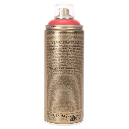 Farbspray Raspberry für Oberflächen und Deko Montana Gold Rot 400ml | Floristik24.de