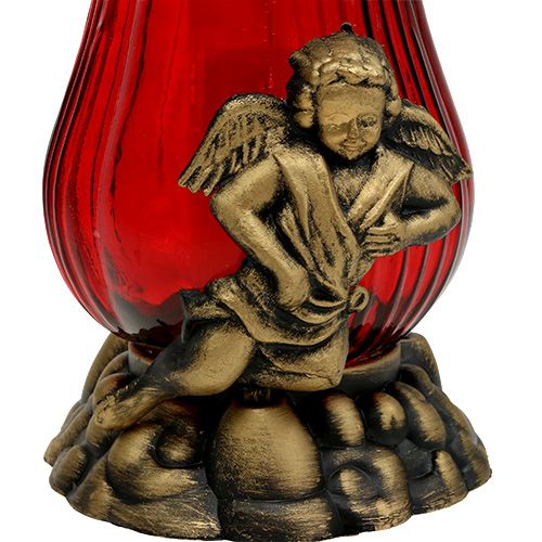 Floristik24 Grablicht Glas Ø14cm H28cm 4St