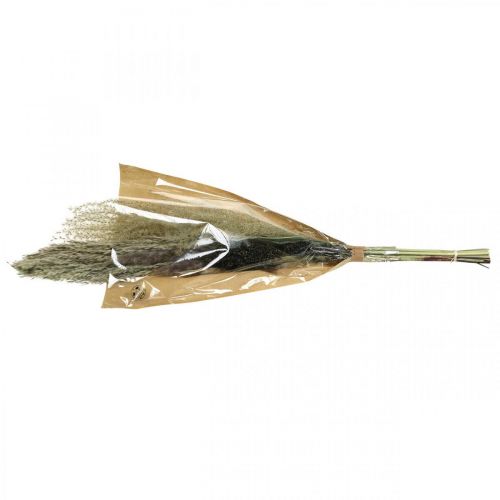 Artikel Getrocknete Gräser im Bund Trockenfloristik Trockenstrauß H70cm