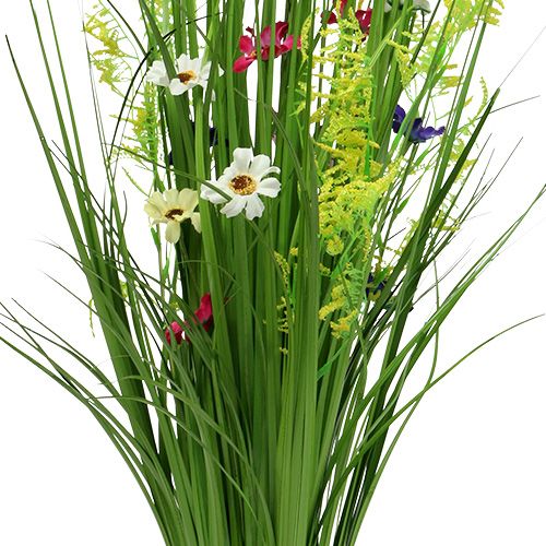 Floristik24 Grasbund mit Blüten 73cm