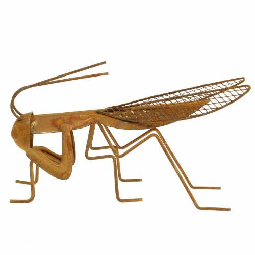 Floristik24 Gartendeko Grille Edelrost Metall 14,5cm