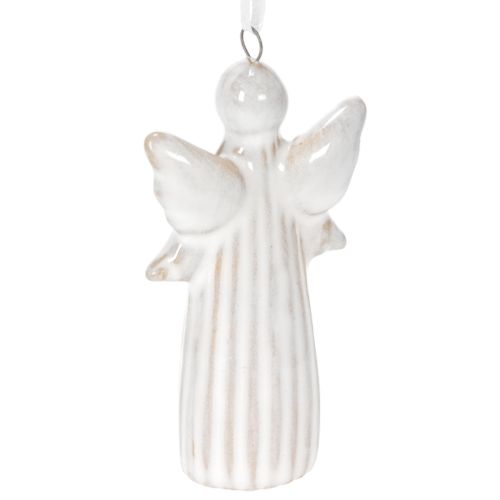 Engel Anhänger Dekofigur zum Aufhängen für Weihnachtsbaum 8cm 4St | Floristik24.de