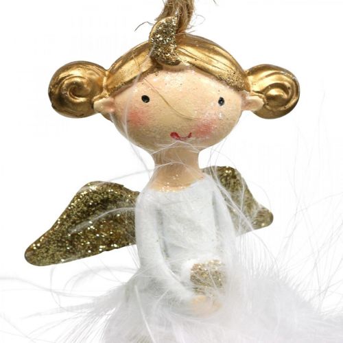 Floristik24 Weihnachtskugel Engel Weihnachtsbaumschmuck H11,5cm Ø6cm