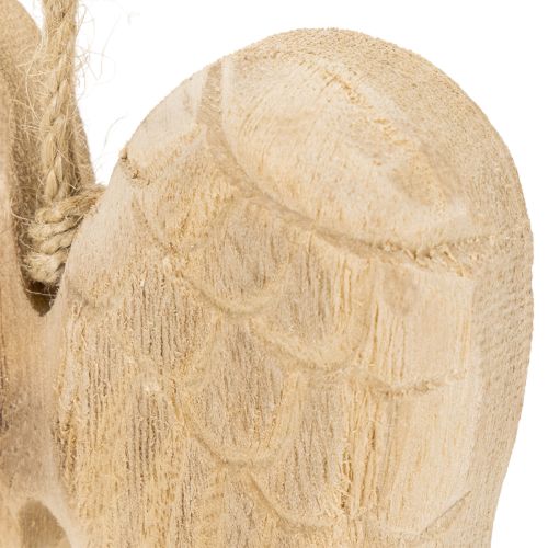 Holz Anhänger Engelsflügel zum Aufhängen Dekoration 12cm | Floristik24.de