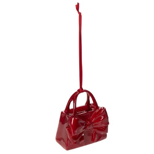 Deko Handtasche mit Schleife zum Aufhängen 10cm kaufen | Floristik24.de