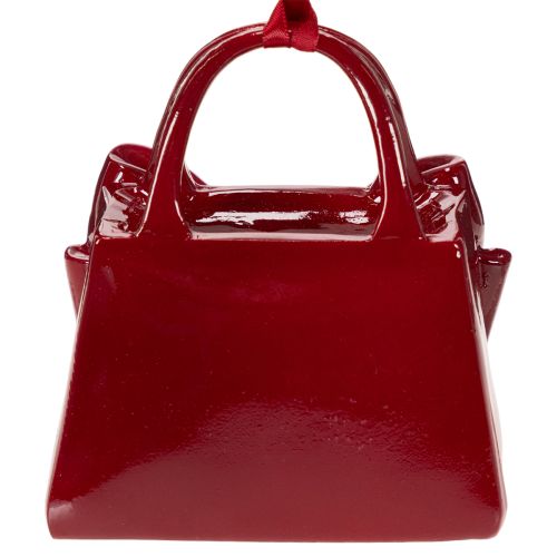 Deko Handtasche mit Schleife