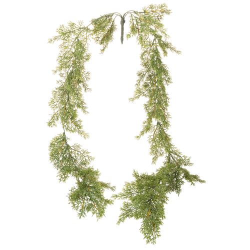 Kunst Girlande Koniferenzweig Dekoration für Tisch und Fenster 115cm | Floristik24.de