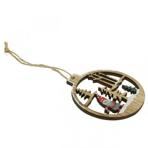 Floristik24 Weihnachtsanhänger Christbaumschmuck Wichtel 8/10cm 12St