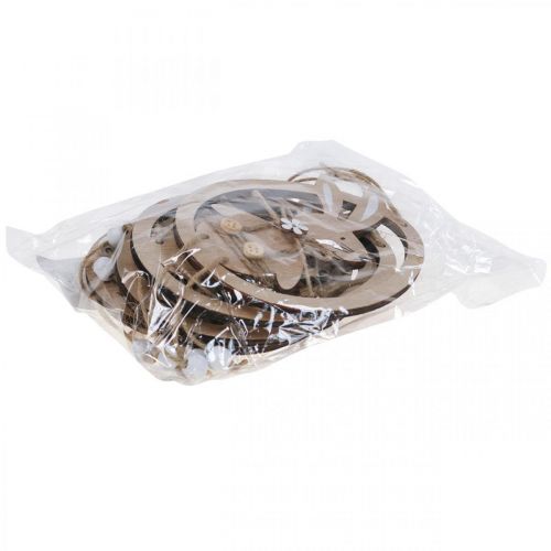 Artikel Dekoanhänger Holz Osterdeko Hase im Ei 9×1,5×23cm 6 St