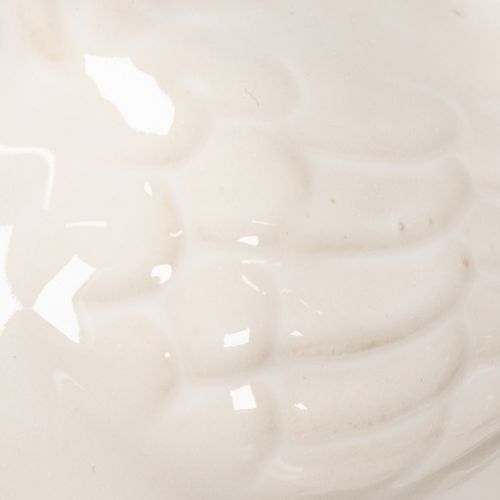 Artikel Hühnerfigur glänzend glasiert für moderne Wohnraumdekoration 17cm 2St