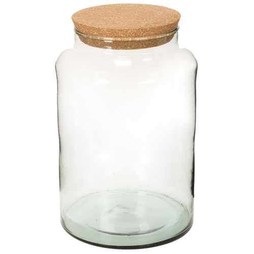 Halboffene Terrariumflasche M Großes Glasgefäß 29cm | Floristik24.de