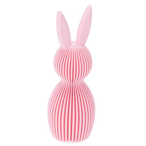 Dekohase für Ostern aus Kunststoff als Tischdekoration in Hasenform geliefert 11cm 4St
