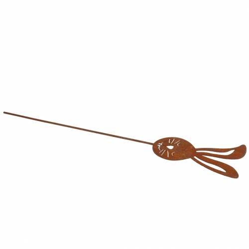 Floristik24 Hasenkopf Metallstecker Rost H52,5cm