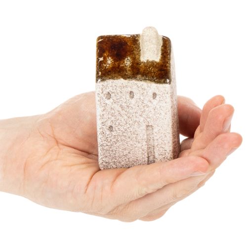 Dekohaus Keramik Miniatur Häuser Set Tischdeko 9cm 3St | Floristik24.de
