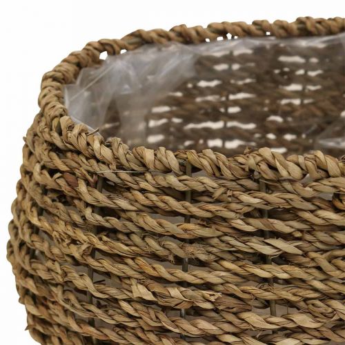 Artikel Pflanzkorb mit Henkel Korb Blumenkorb L23/35cm 2er-Set