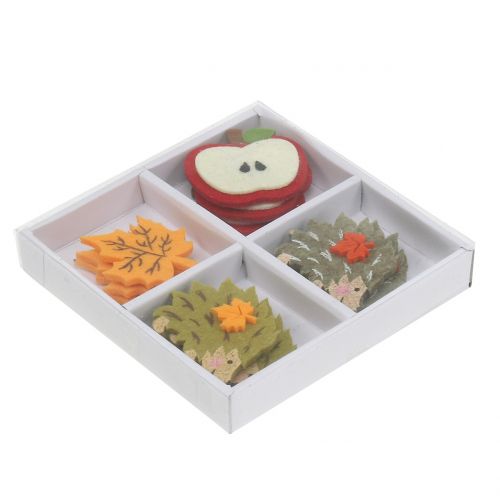 Floristik24 Herbstdeko zum Streuen und Kleben Filz 12St