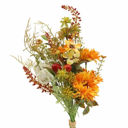 Floristik24 Blumenstrauß Herbst Orange 40cm
