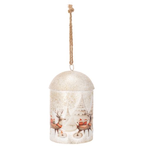 Glocke mit Weihnachtsmotiv zum Aufhängen 26cm kaufen | Floristik24.de
