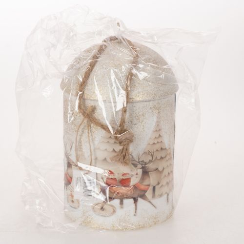 Glocke mit Weihnachtsmotiv zum