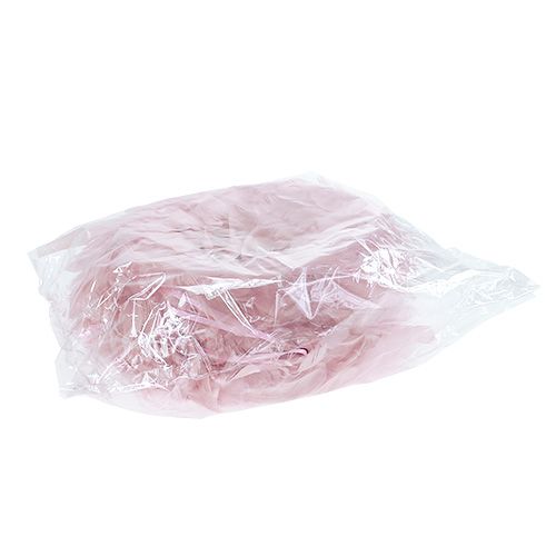 Floristik24 Hochzeitsdeko Federkranz Rosa Ø20cm 3St