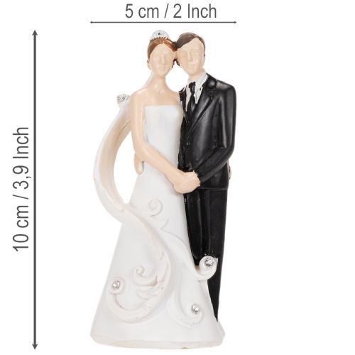 Hochzeitfigur Brautpaar 10,5cm | Floristik24.de