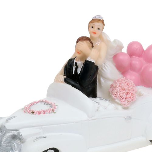 Artikel Hochzeitsfigur Brautpaar im Auto 16cm